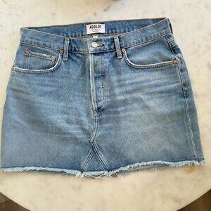 Agolde Denim Mini Skirt